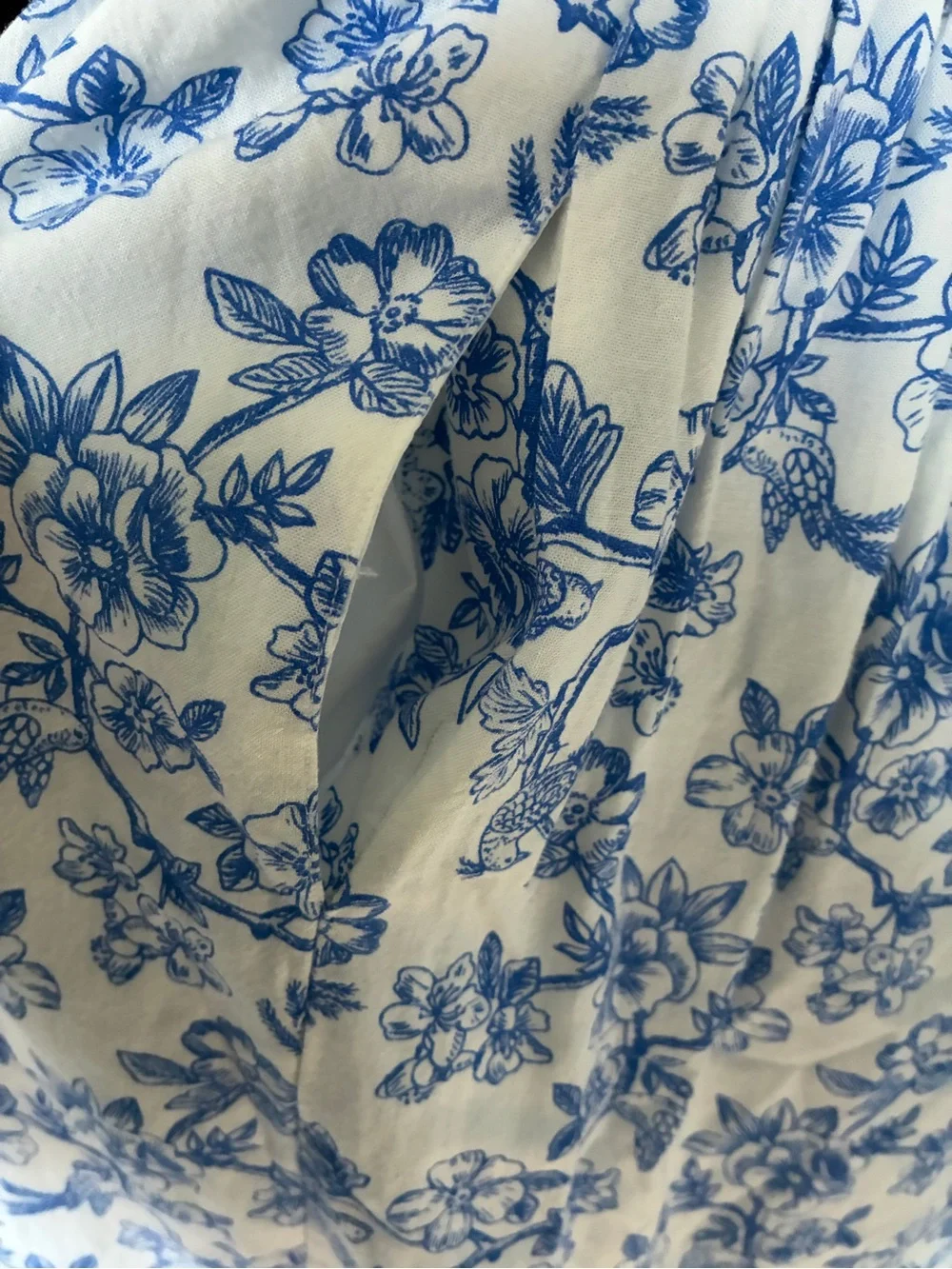 NWOT Matilda Jane Hello Lovely Bluebell Bird Floral A-Line Dress - Size 10